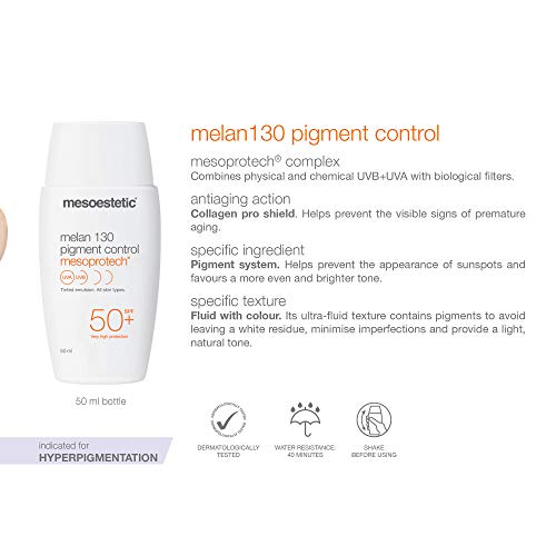  Kem chống nắng kiểm soát nám Mesoestetic Mesoprotech Melan 130+ Pigment Control  